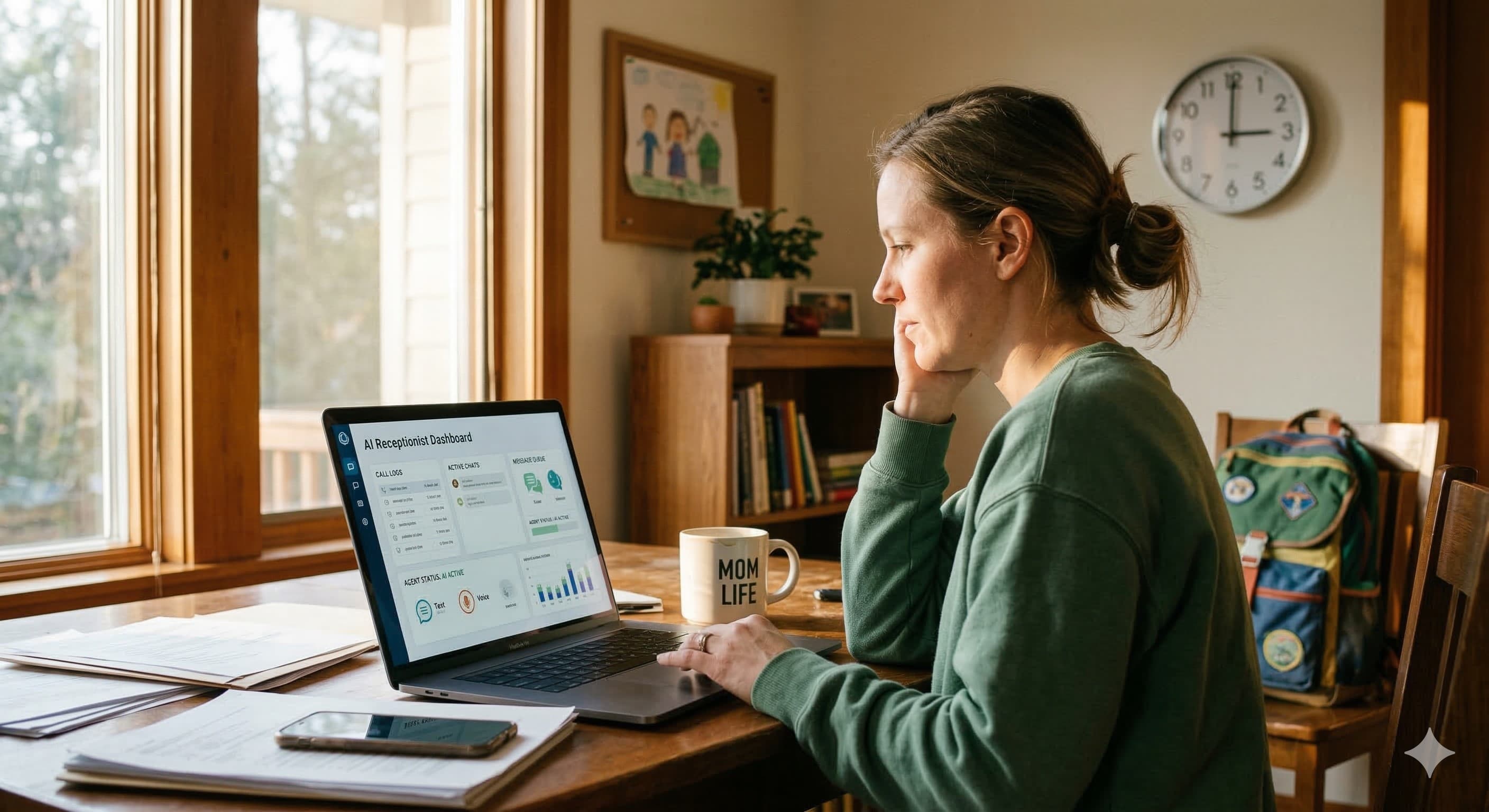 Can You Run an AI Receptionist Agency Around School Hours?